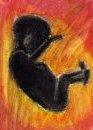 Tony Srouji (Artist Musician) Artwork from 1983 entitled Cycle of Life (Part 2 of 4)
